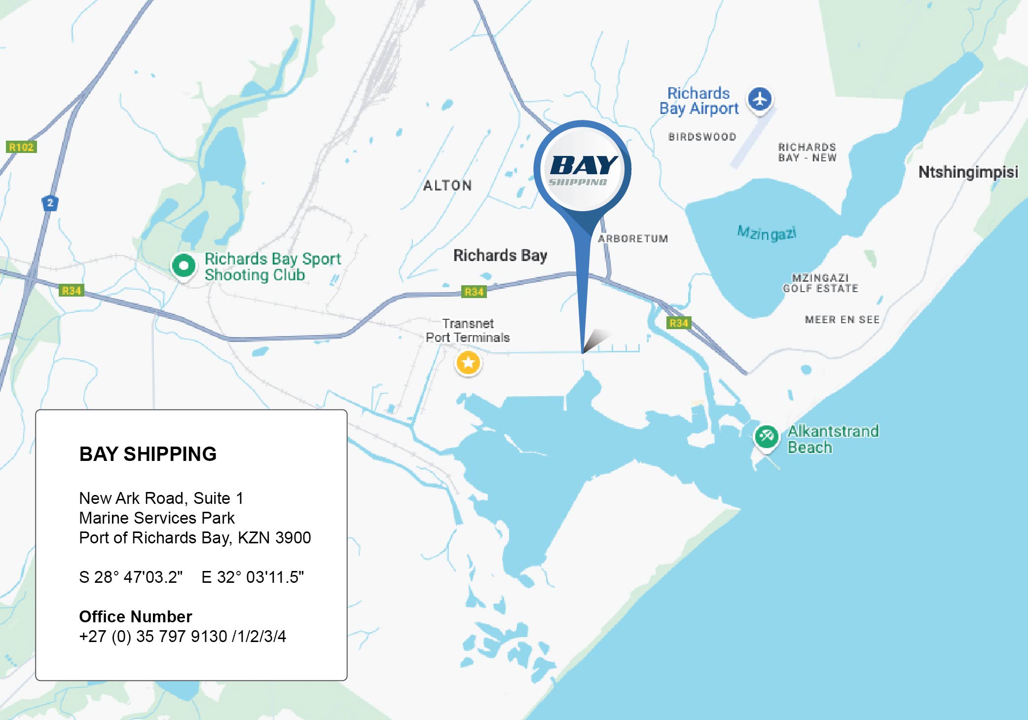 Map of our operational reach across multiple regions.