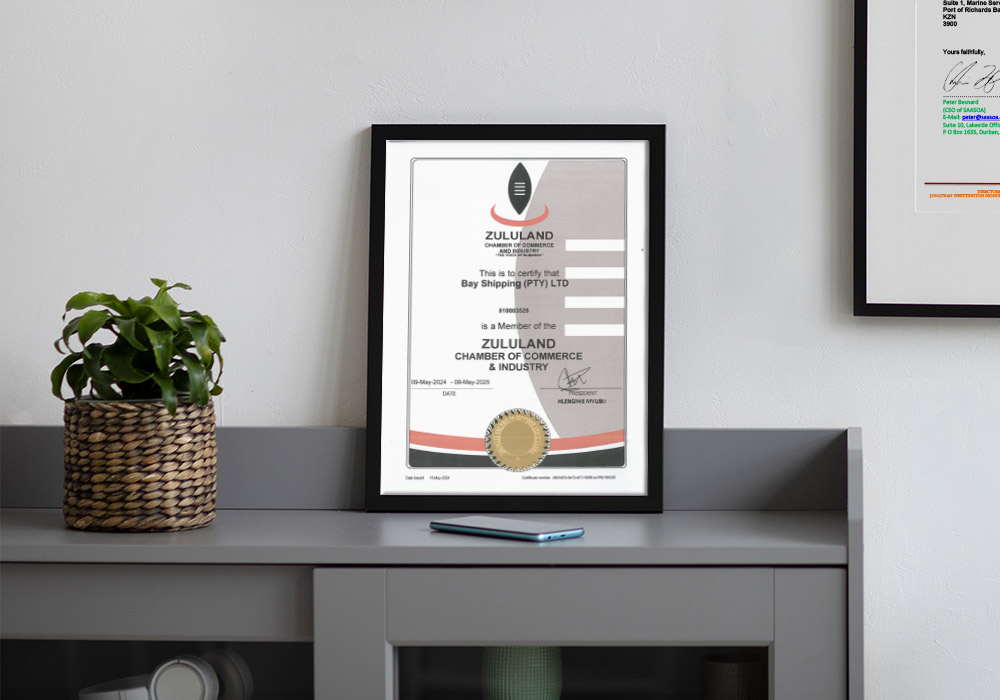 Compliance. Our certifications.