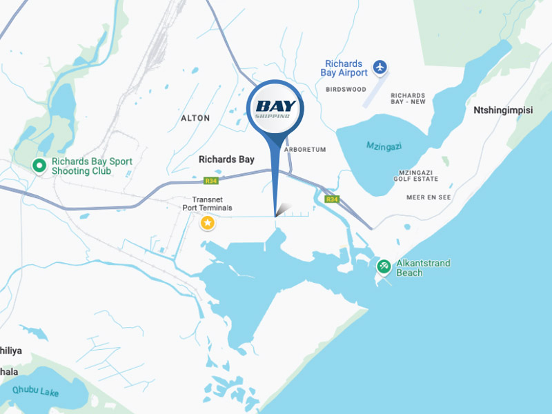 BStrategic depots and offices supporting shipping operations